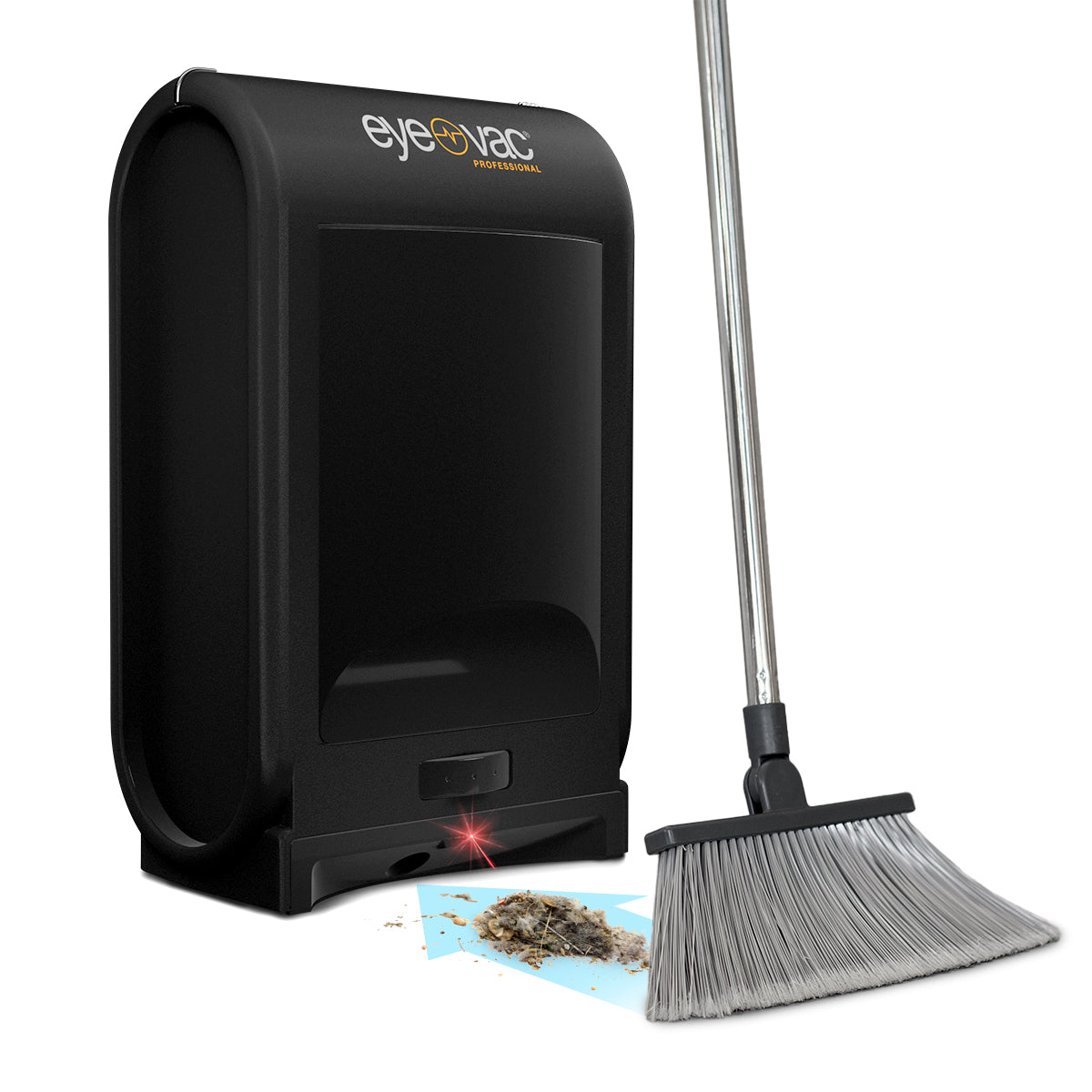 EyeVac Pro Touchless Vacuum: Ultra Fast and Powerful - Great for Sweeping Salon Pet Hair Food Dirt Kitchen