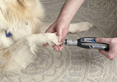 Dremel PawControl Krallenschleifer und -trimmer für Hunde – Sicheres und humanes Werkzeugset zur Haustierpflege