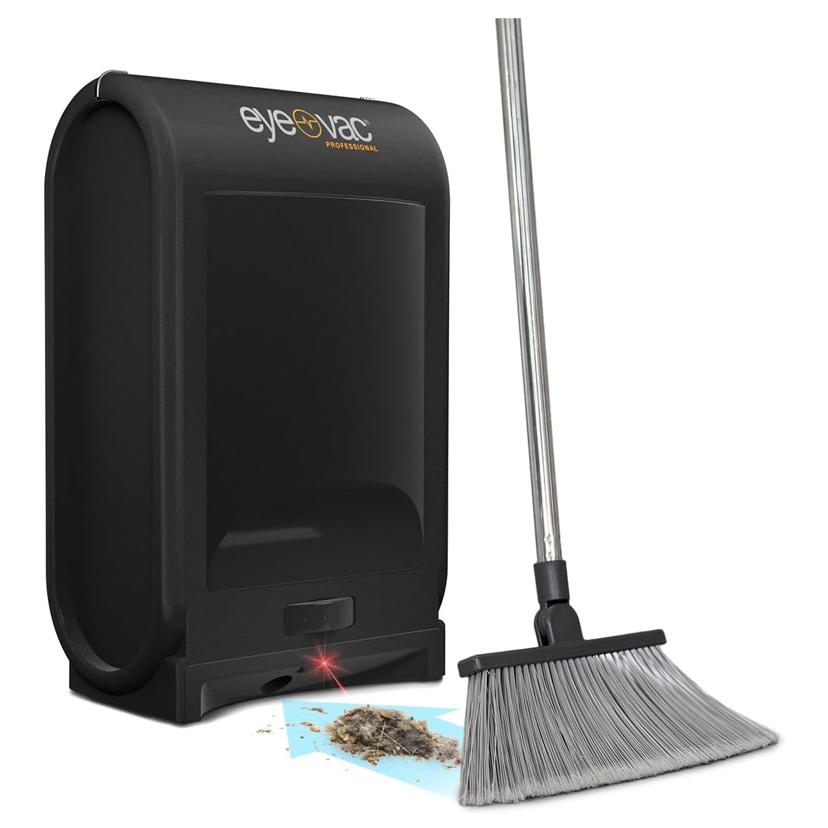 EyeVac Pro Touchless Vacuum: Ultra Fast and Powerful - Great for Sweeping Salon Pet Hair Food Dirt Kitchen