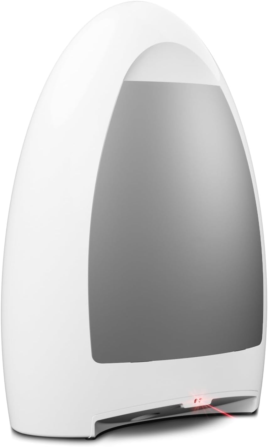 EyeVac Home: Touchless, Fast, and Powerful Automatic Dustpan (White)