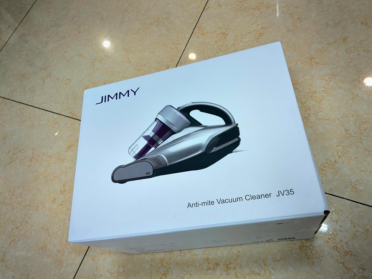 Jimmy JV35 Matratzenstaubsauger mit UV-C-Licht und Hochtemperatur-Technologie