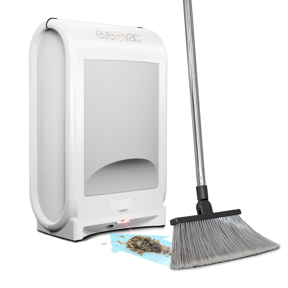 EyeVac Pro Touchless Vacuum: Ultra Fast and Powerful - Great for Sweeping Salon Pet Hair Food Dirt Kitchen